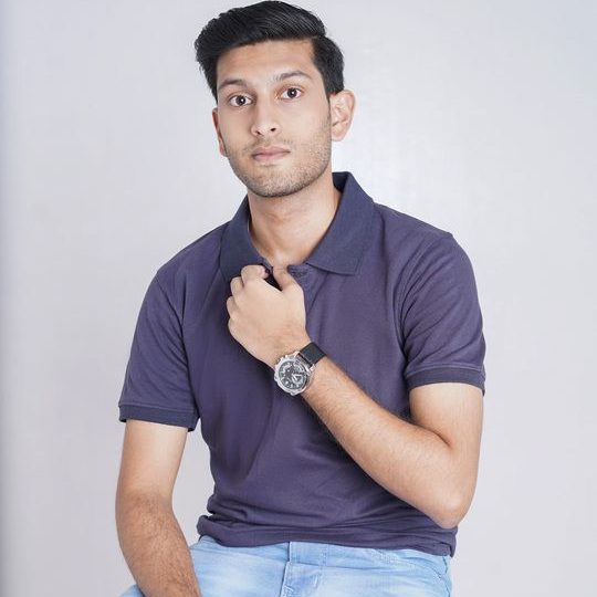 Men's Navy Blue Polo