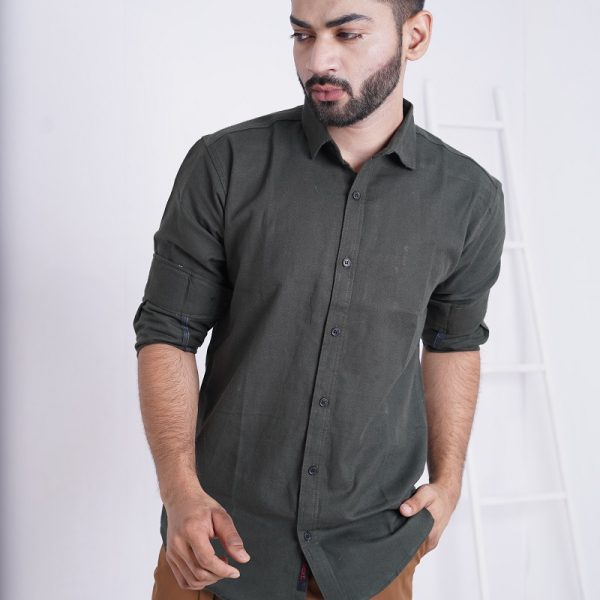Olive Green Shirt