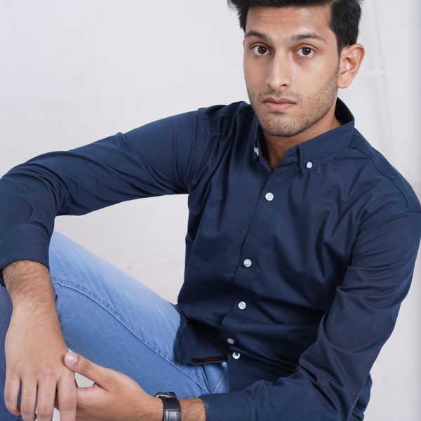 Navy Blue Shirt
