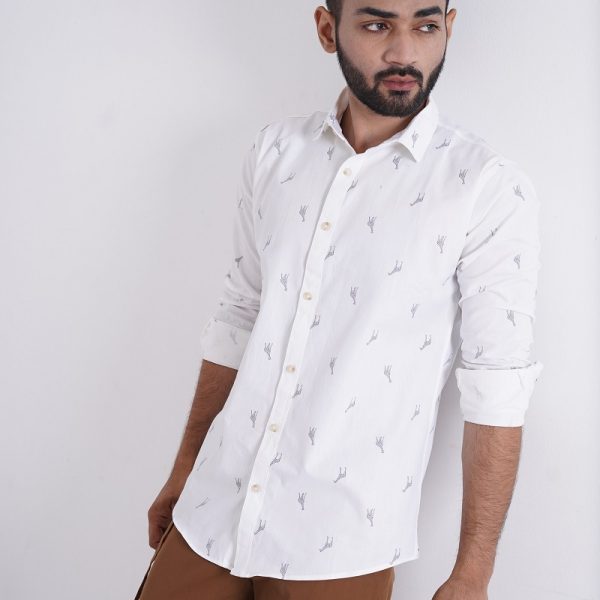 Giraffe Print Shirt