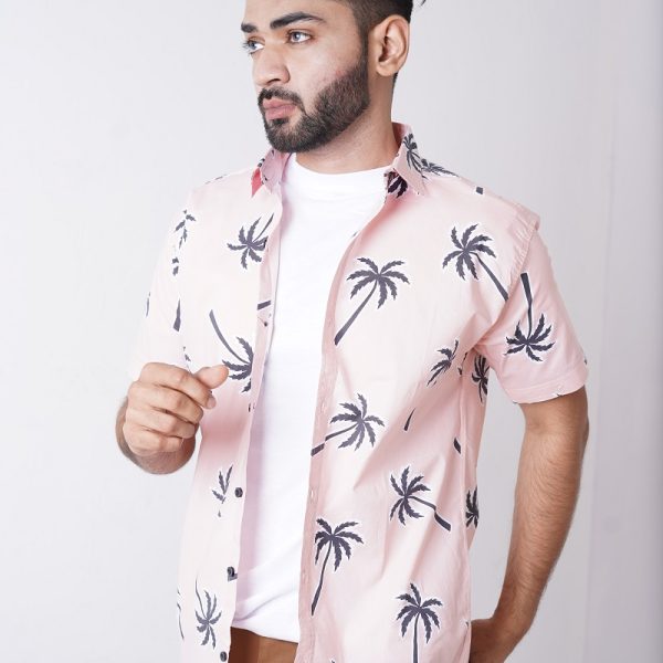 Pink Beach Shirt