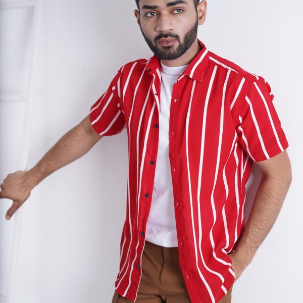 Red Stripe Shirt