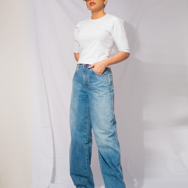 High Waisted Dad Jeans