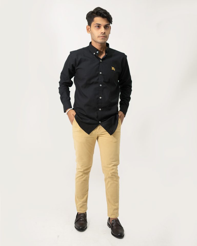 Solid Black Shirt - Image 2