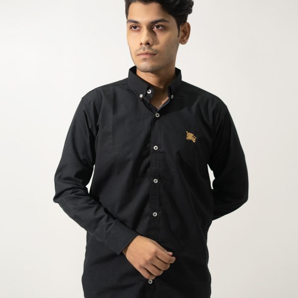 Solid Black Shirt