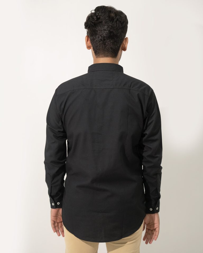 Solid Black Shirt - Image 4