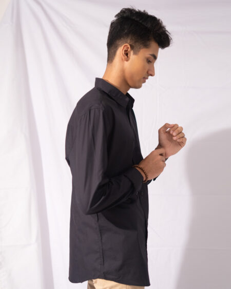 Black Formal Shirt - Image 3