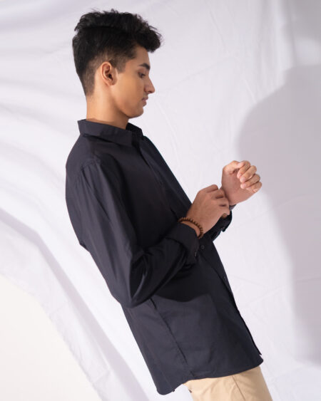 Black Formal Shirt - Image 4