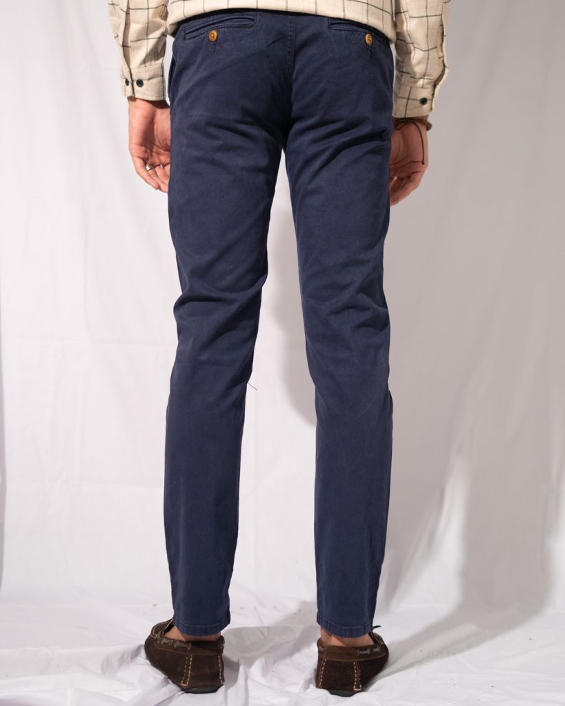 Men's Blue Chino Pants FashionHQ