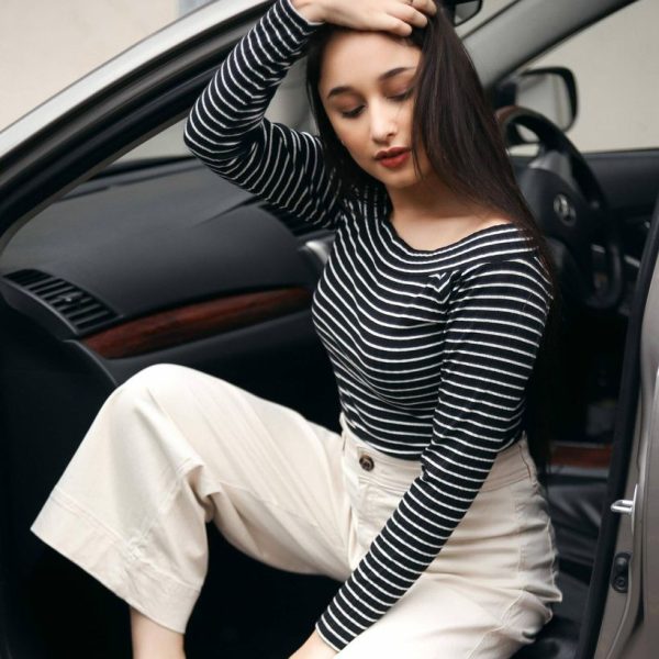 Off Shoulder Top Black