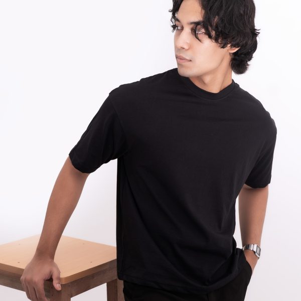 Black Drop Shoulder ৳350
