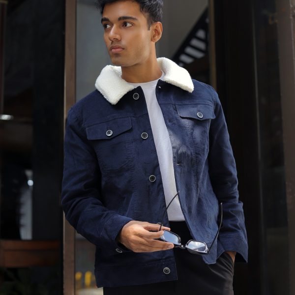 Blue Sherpa Jacket