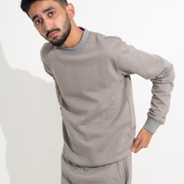 Grey Sweat-set