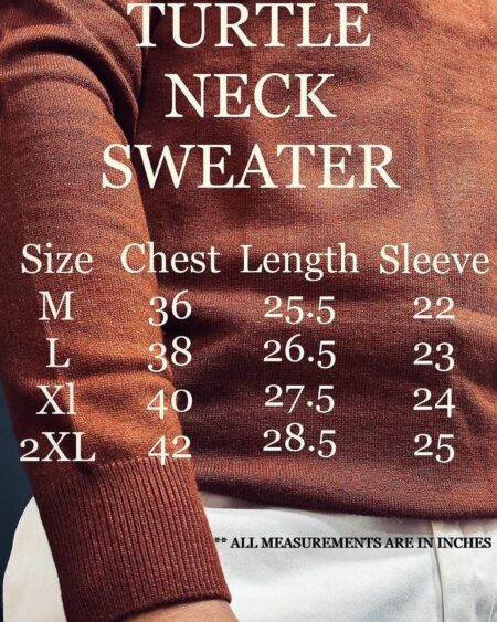 Black Turtle Neck Sweater - Image 4
