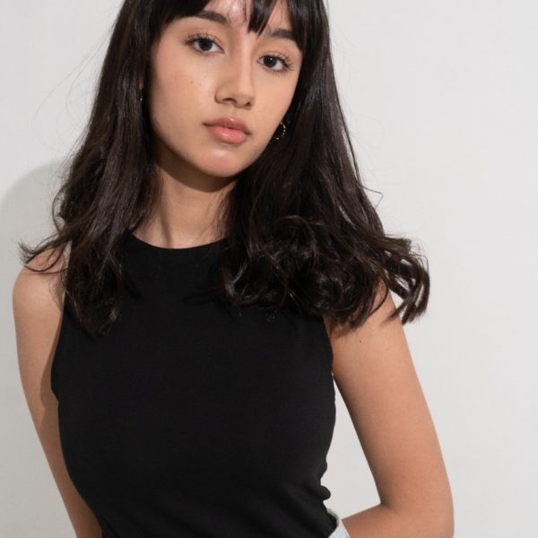 Black Sleeveless Bodysuit