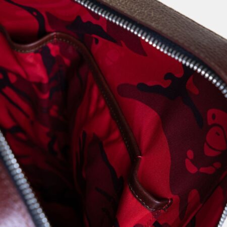 Antique Maroon Backpack - Image 2