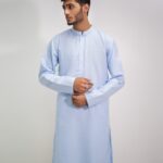 Sky Blue Solid Panjabi