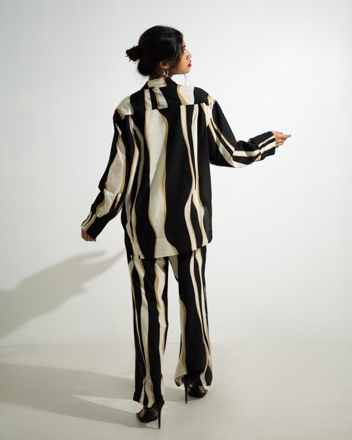 Black And White Tube Co-Ord Set