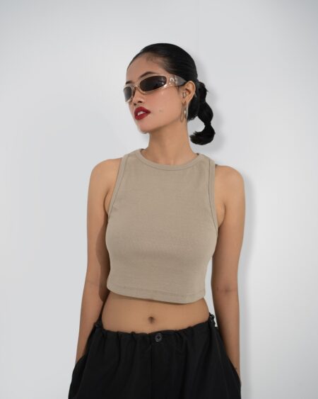 Beige Tank Tops - Image 2