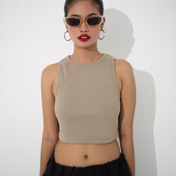 Beige Tank Tops