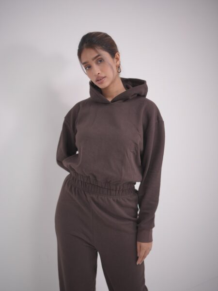 Women's Brown Hoodie set - Image 2
