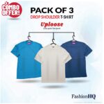 Men's Premium Blank T-shirt-Combo Off white, Sage, Steel Grey